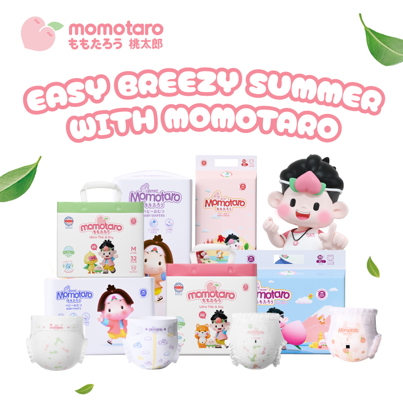 Легкое светское лето с подгузниками Момотаро