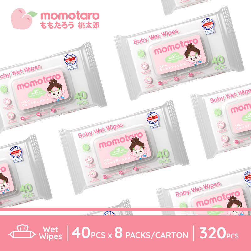 Momotaro Baby Wet Wipes: нежная чистка с первого дня