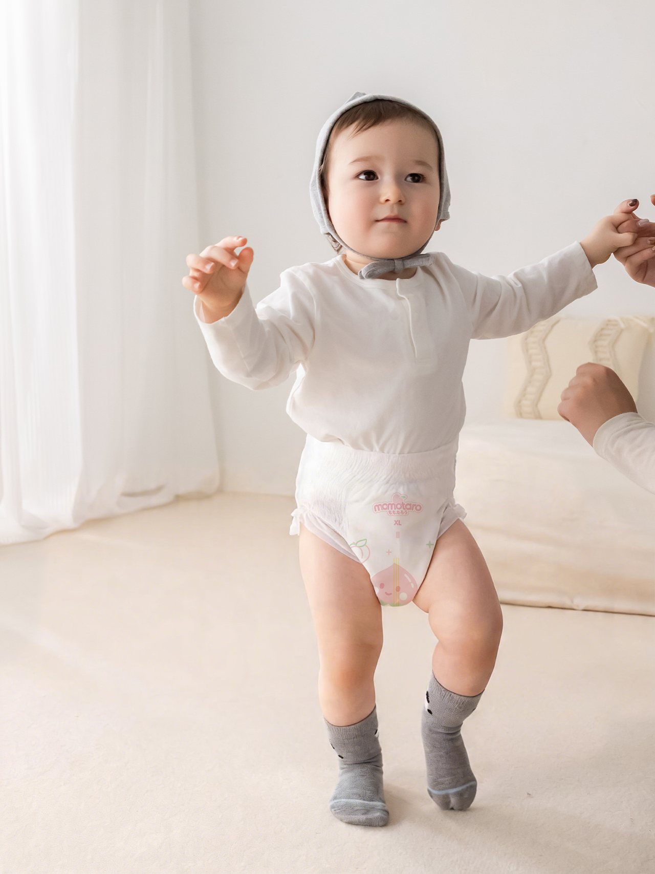 Детские штаны с подтяжками Momotaro Royal Soft Series