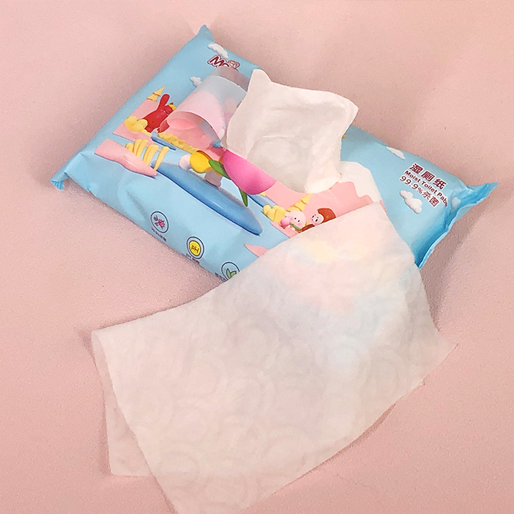 Момотаро-влажная туалетная бумага(5)