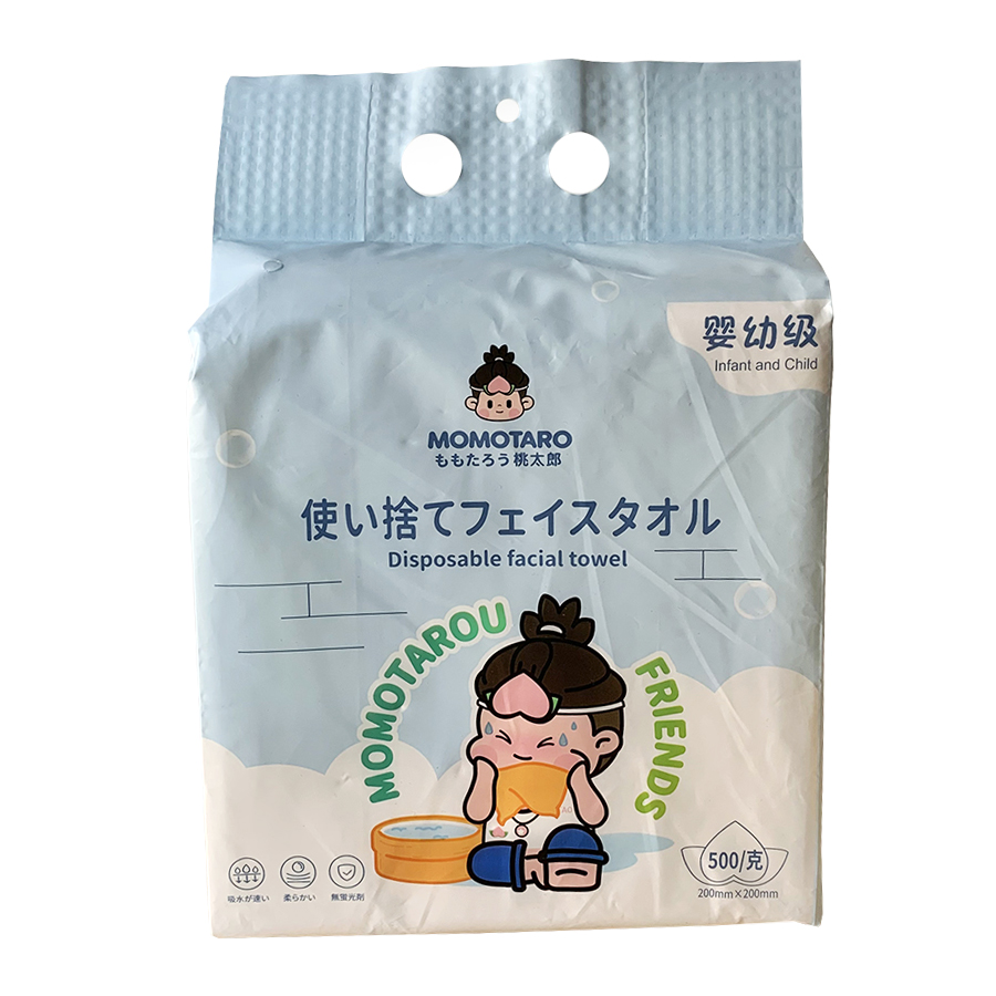 Momotaro, хит продаж, сухие многофункциональные салфетки для чистки макияжа, детские башни, мягкие одноразовые полотенца для лица из 100% хлопка