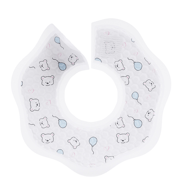 OEM ODM бесплатный образец милые одноразовые детские нагрудники водонепроницаемые детские нагрудники