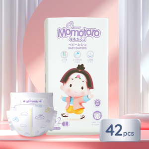 Momotaro оптовая продажа, тонкие дышащие детские подгузники, высококачественные подгузники для малышей