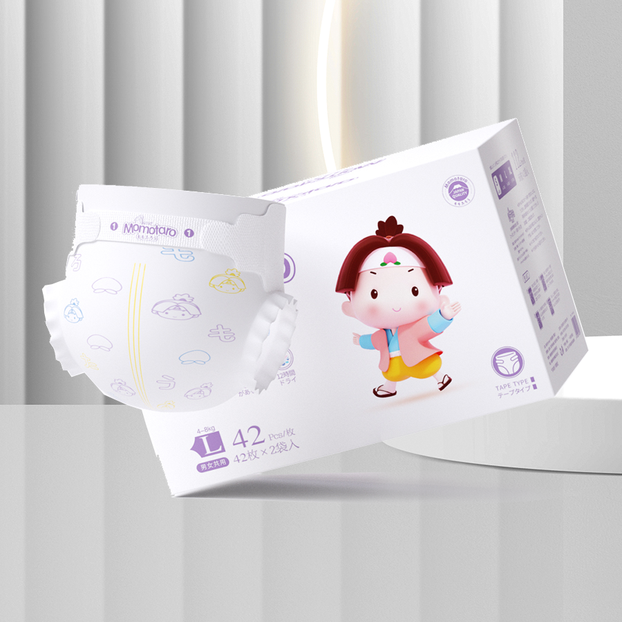 Тканеподобная пленка, хлопковые детские подгузники, оптовая продажа подгузников для новорожденных, размер XXXL с низким MOQ